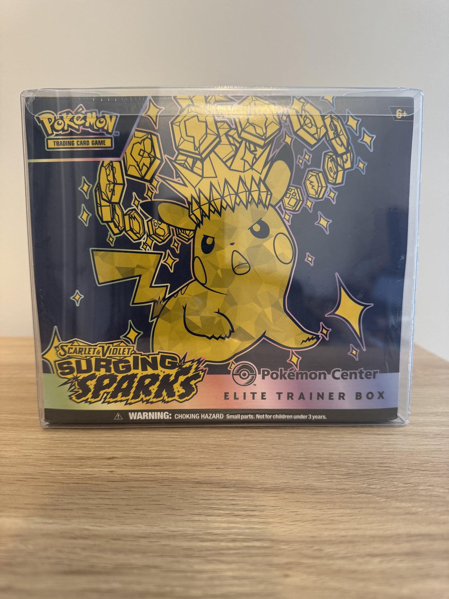 Surging Sparks Pokemon Center Elite Trainer Box
