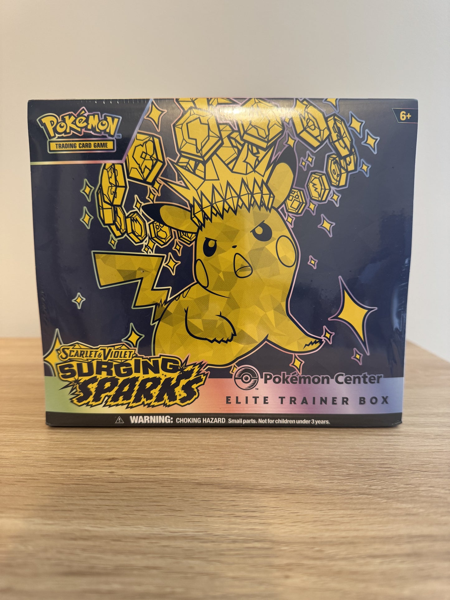Surging Sparks Pokemon Center Elite Trainer Box