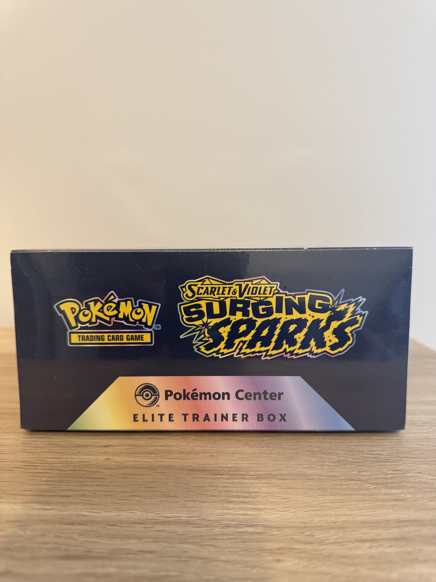 Surging Sparks Pokemon Center Elite Trainer Box