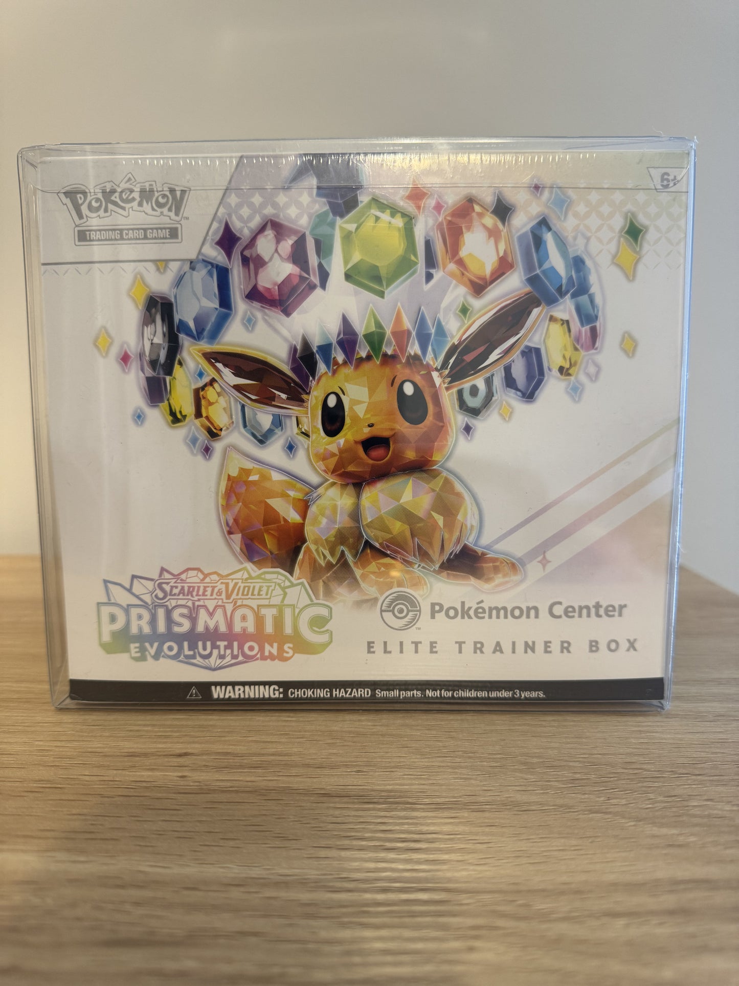 Prismatic Evolutions Pokemon Center Elite Trainer Box