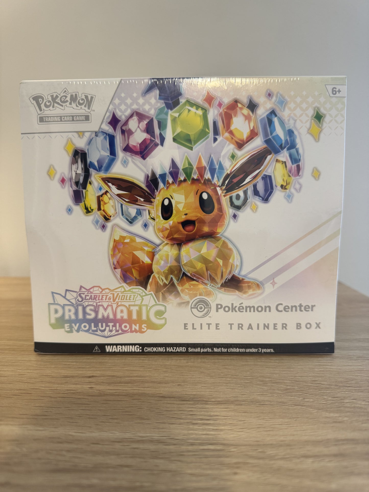 Prismatic Evolutions Pokemon Center Elite Trainer Box