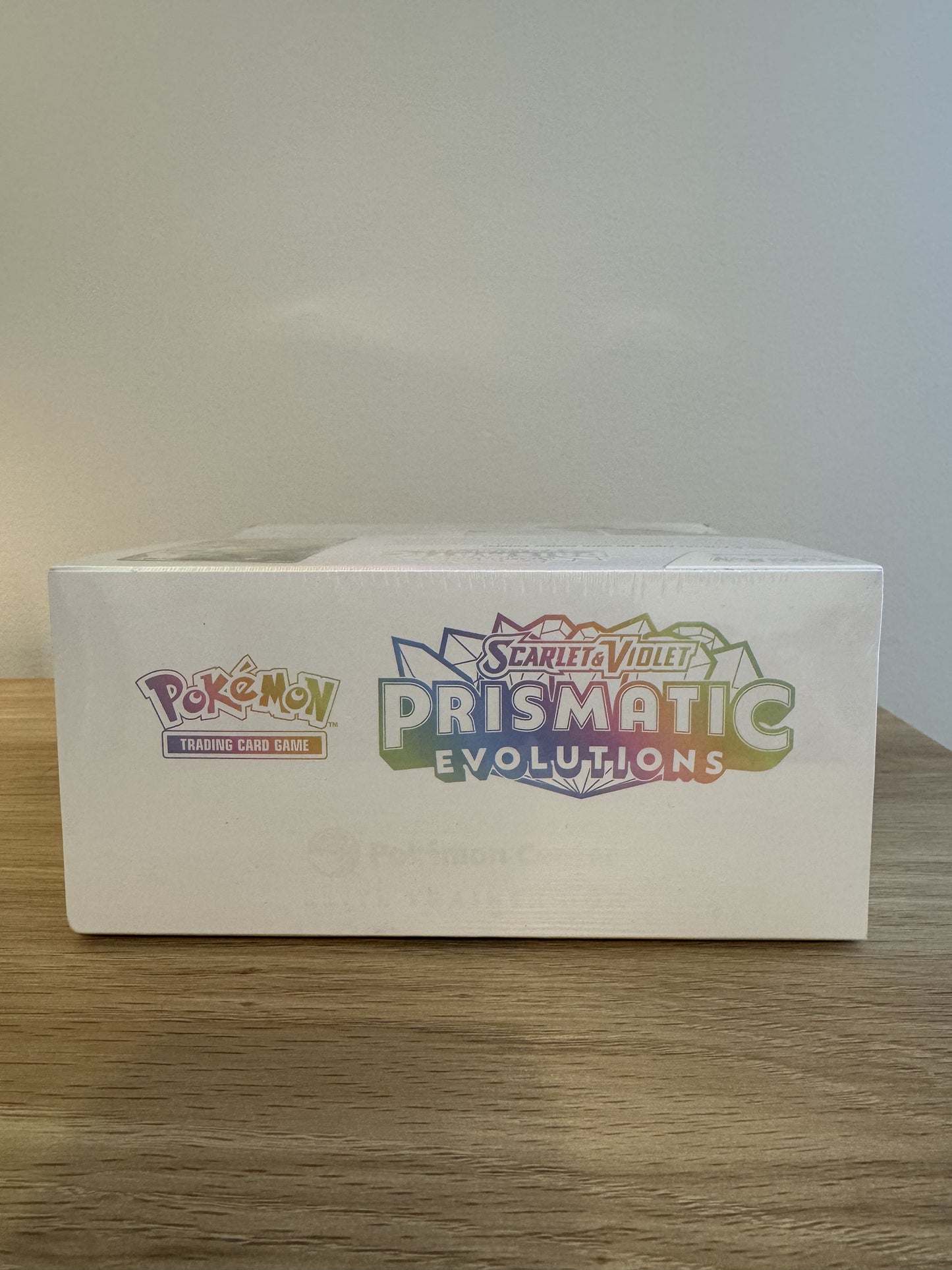 Prismatic Evolutions Pokemon Center Elite Trainer Box
