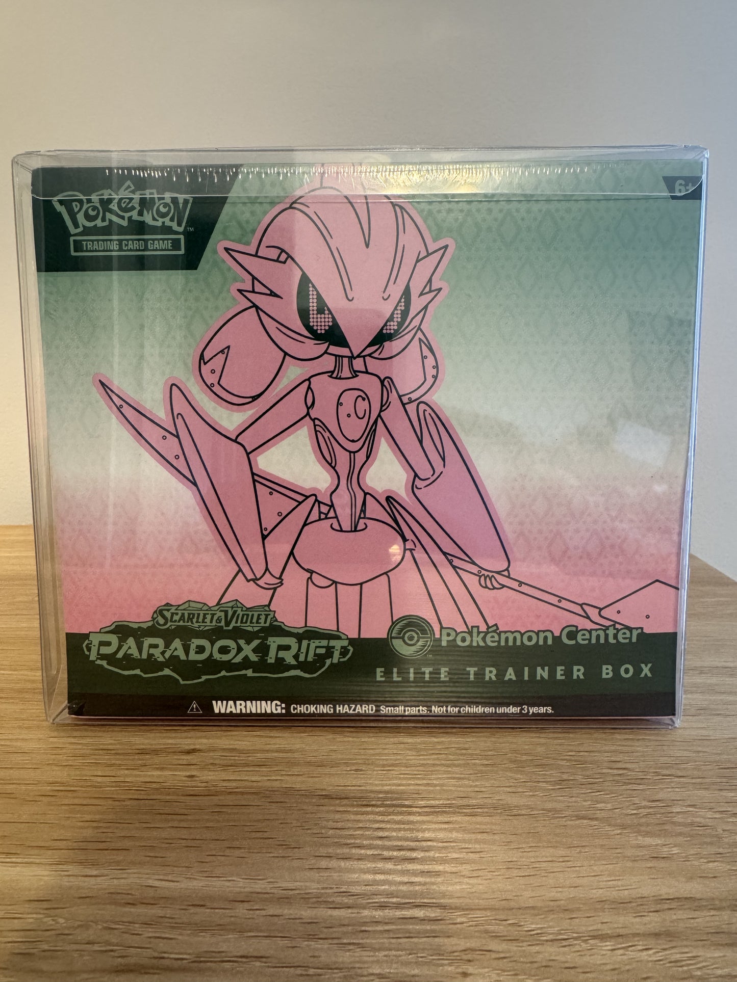 Paradox Rift Pokemon Center Elite Trainer Box (Iron Valiant)