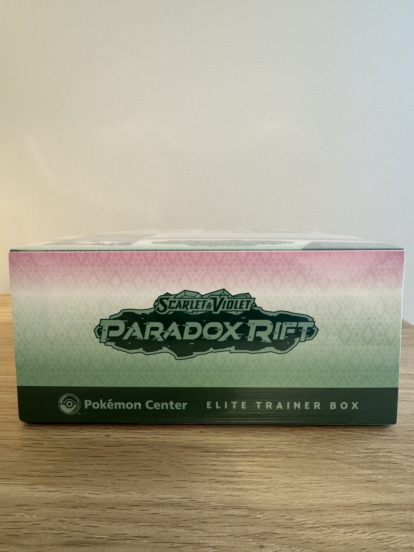 Paradox Rift Pokemon Center Elite Trainer Box (Iron Valiant)