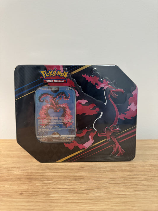 Crown Zenith Tin (Galarian Moltres)