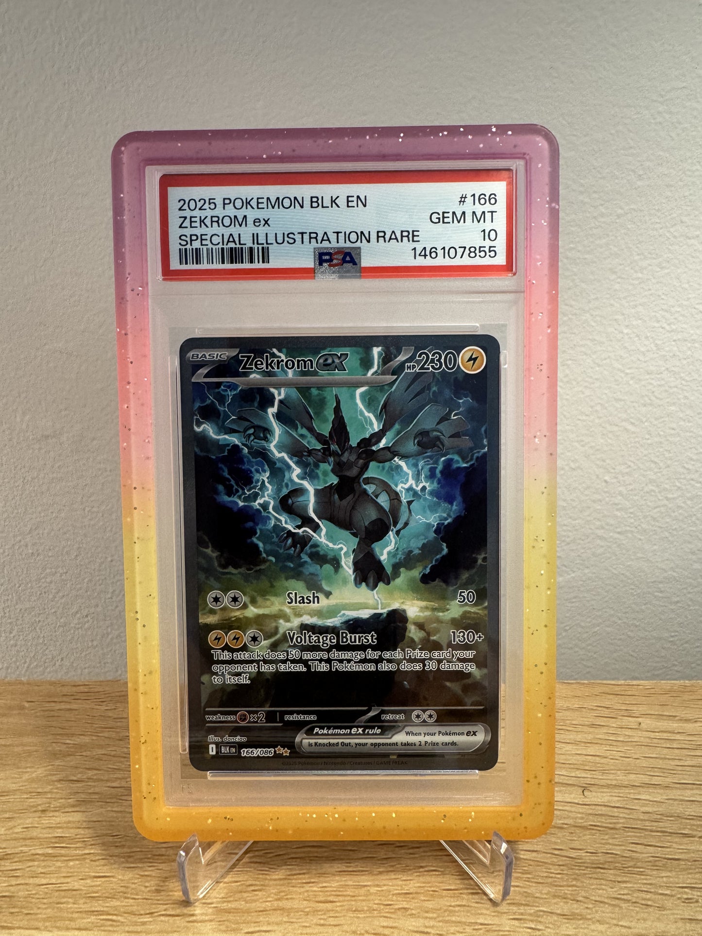 Zekrom ex #166 SIR PSA 10